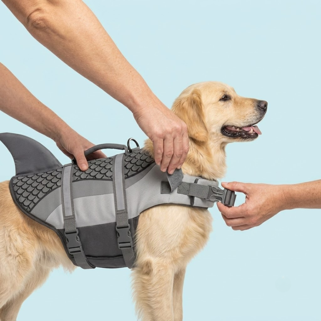 Shark Fin Dog Life Vest