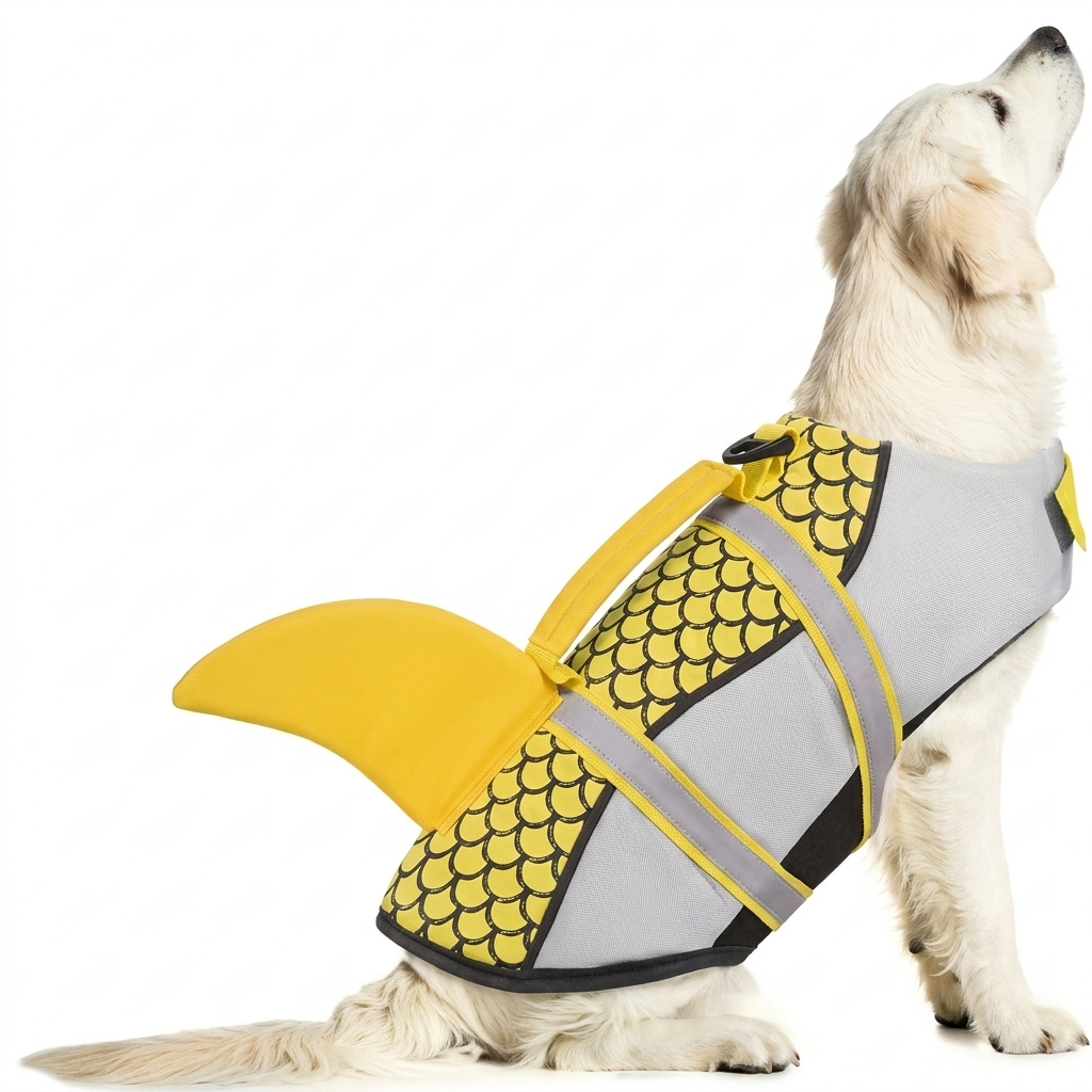 Shark Fin Dog Life Vest